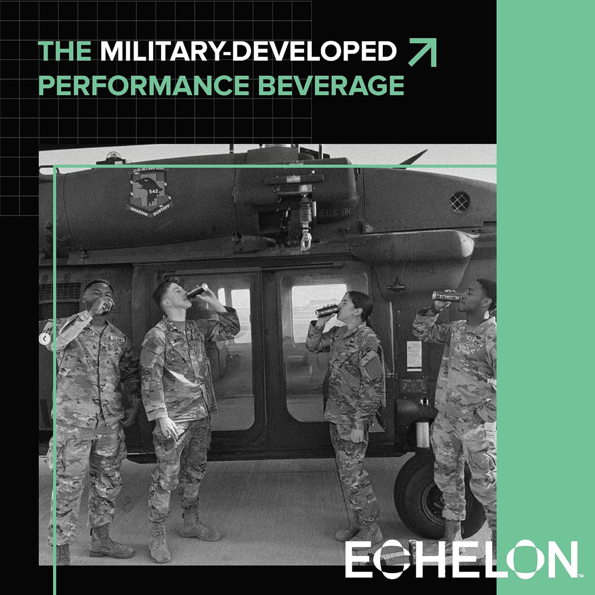 Echelon Pre-Workout Energy Drink | Watermelon Thai Chili | 12 Pack | Sustained Energy, Focus and Endurance Dietary Supplement | 300mg of Caffeine | Beta-Alanine, L-Theanine & Fiber | Vegan