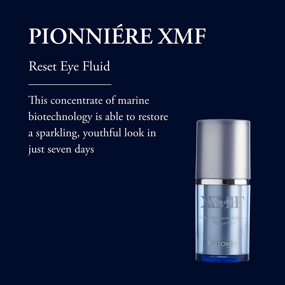 Phytomer Pionnière XMF Reset Anti-Aging Eye Cream | Under Eye Hydrating Cream to Smooth Fine Lines and Wrinkles | Natural Advanced SkinCare | 15ml