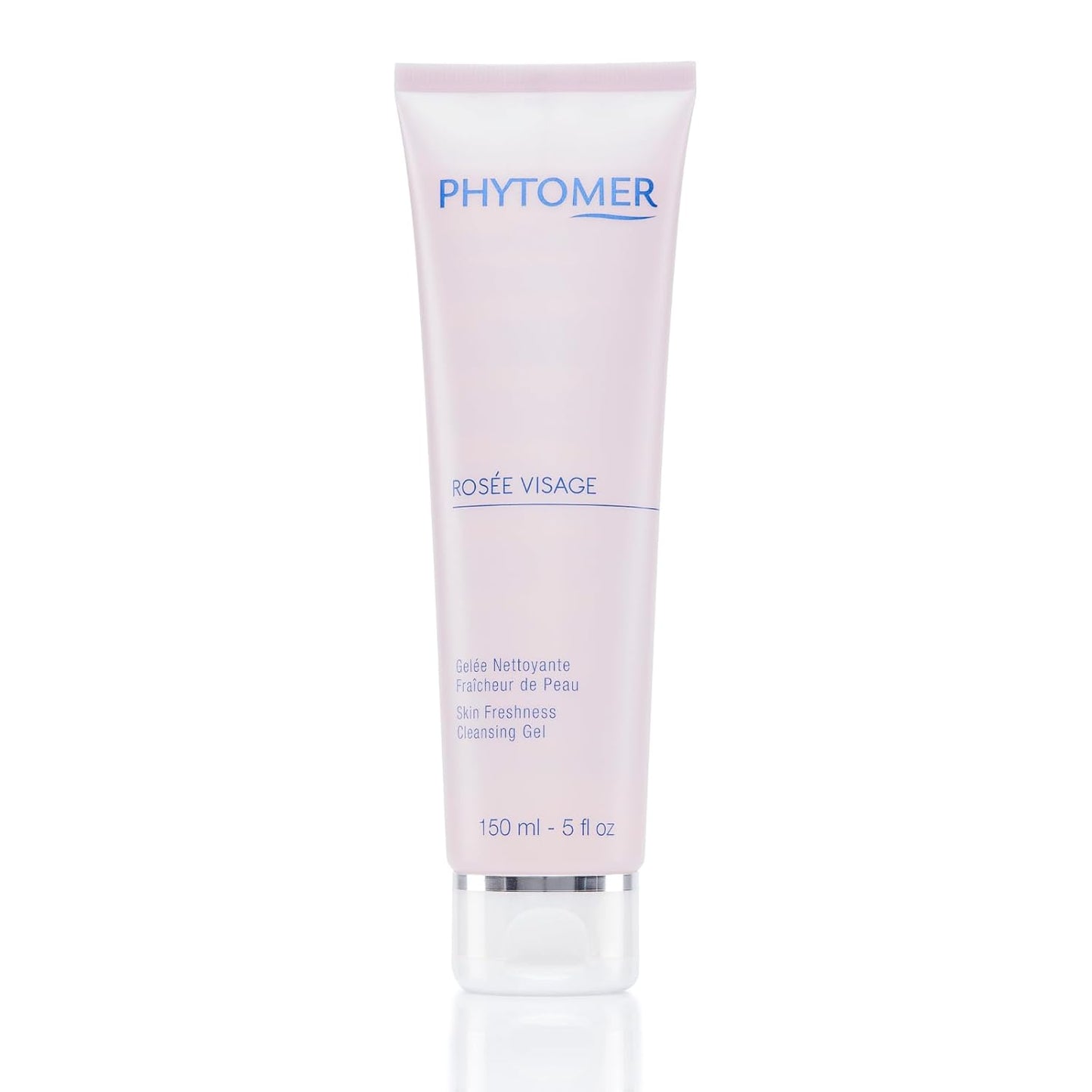 Phytomer Rosée Visage Face Cleansing Gel | Daily Facial Cleanser & Makeup Remover | With Rose Water | 95% Natural Ingredients | Sustainable & Eco-Friendly Skin Care | 250ml