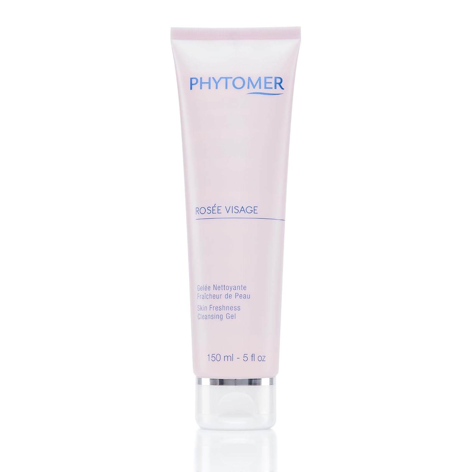 Phytomer Rosée Visage Face Cleansing Gel | Daily Facial Cleanser & Makeup Remover | With Rose Water | 95% Natural Ingredients | Sustainable & Eco-Friendly Skin Care | 250ml