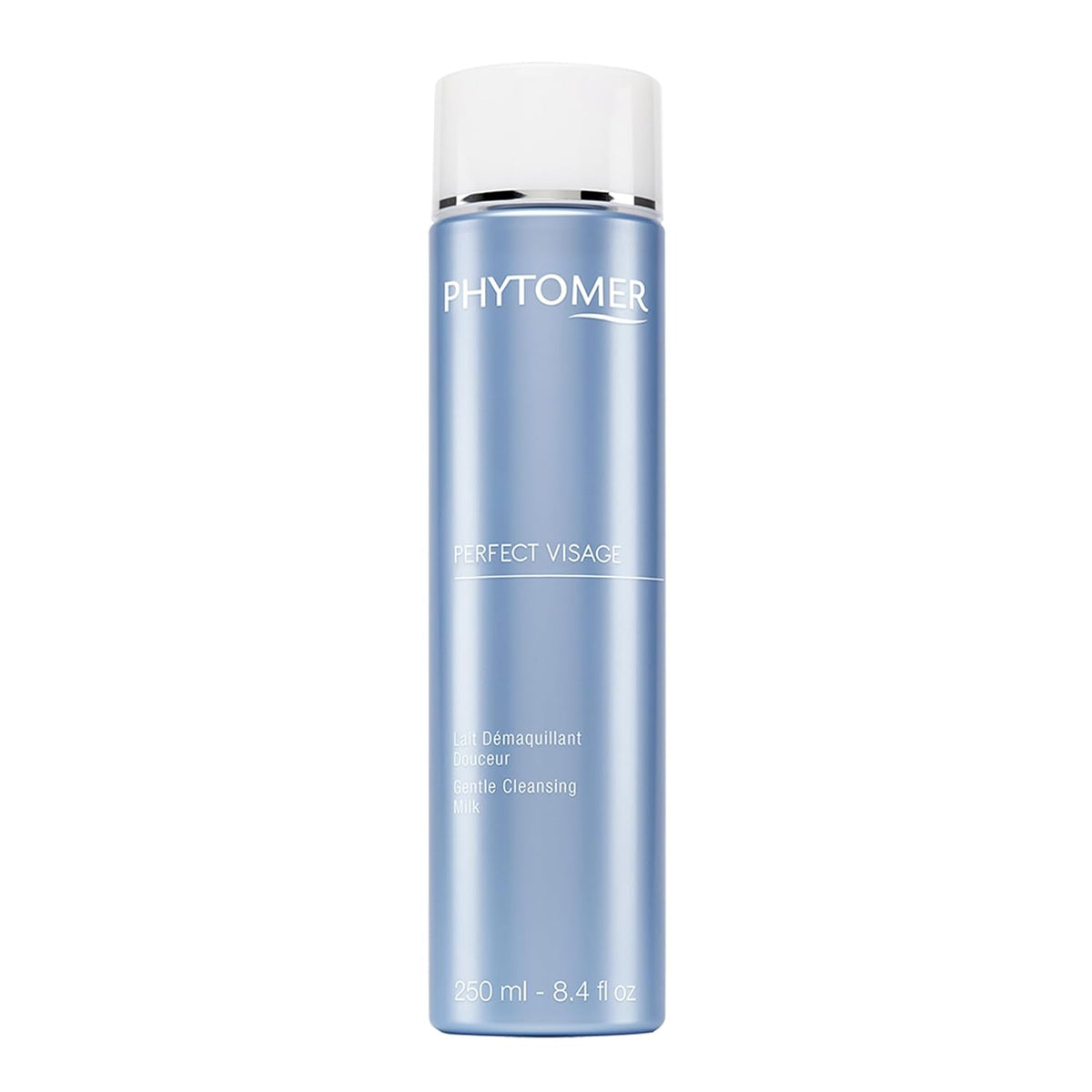Phytomer Perfect Visage Gentle Cleansing Milk | Hydrating Daily Face Cleanser & Makeup Remover | Light, Refreshing Formula that Leaves Skin Soft, Smooth, & Supple (250 ml)