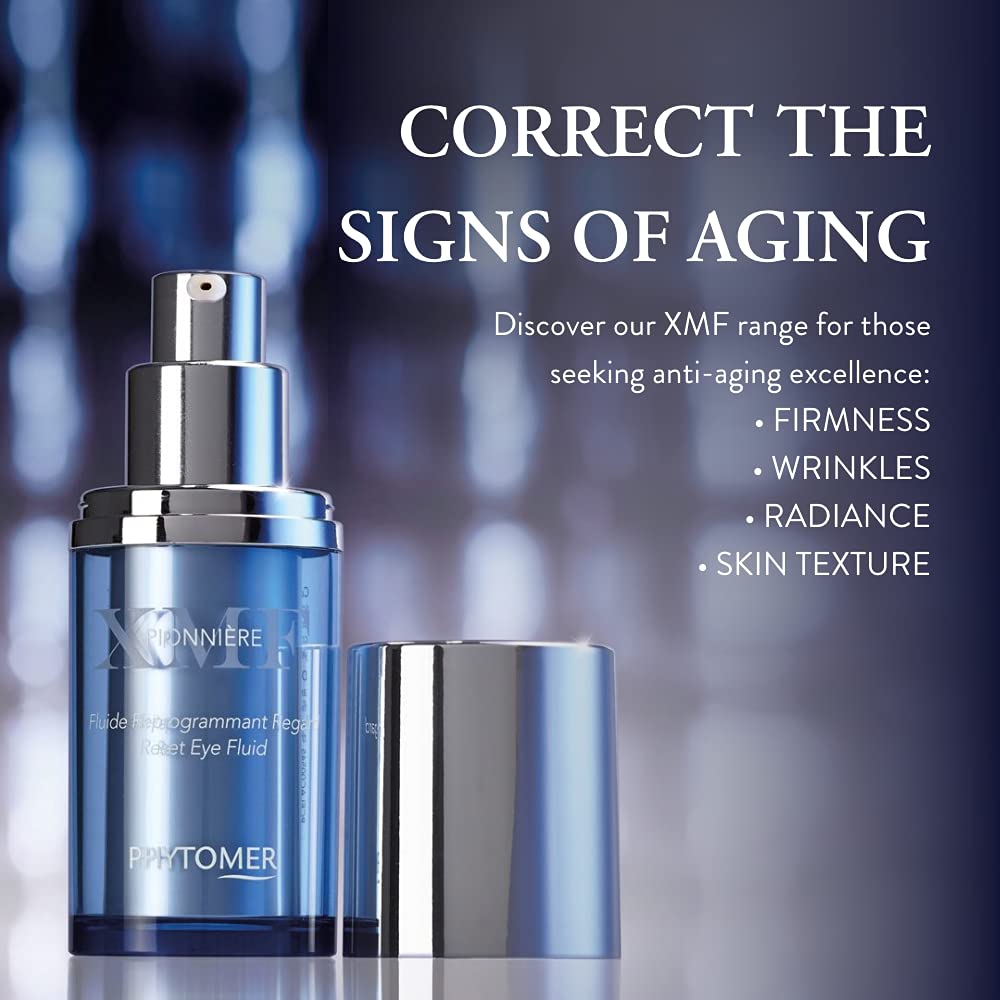 Phytomer Pionnière XMF Reset Anti-Aging Eye Cream | Under Eye Hydrating Cream to Smooth Fine Lines and Wrinkles | Natural Advanced SkinCare | 15ml