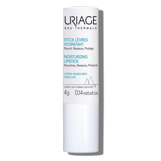 Uriage Eau Thermale Lip Balm With Hyluronic Acid + Shea Butter + Vitamin C, Ultra-Soft Moisturizing Lip Balm For Dry, Chapped Lips, Itense Hydration, Unisex