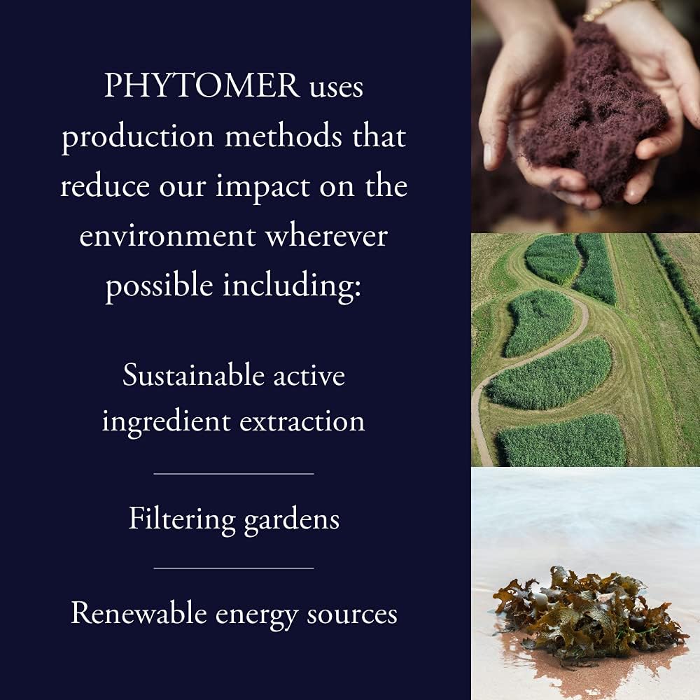 Phytomer Cyfolia Organic Face Moisturizer Mask | Hydrating Wash Off Mask | Certified Organic | Skin Plumping, Restoring | For More Radiant, Hydrated, Refreshed Skin | 50 ml