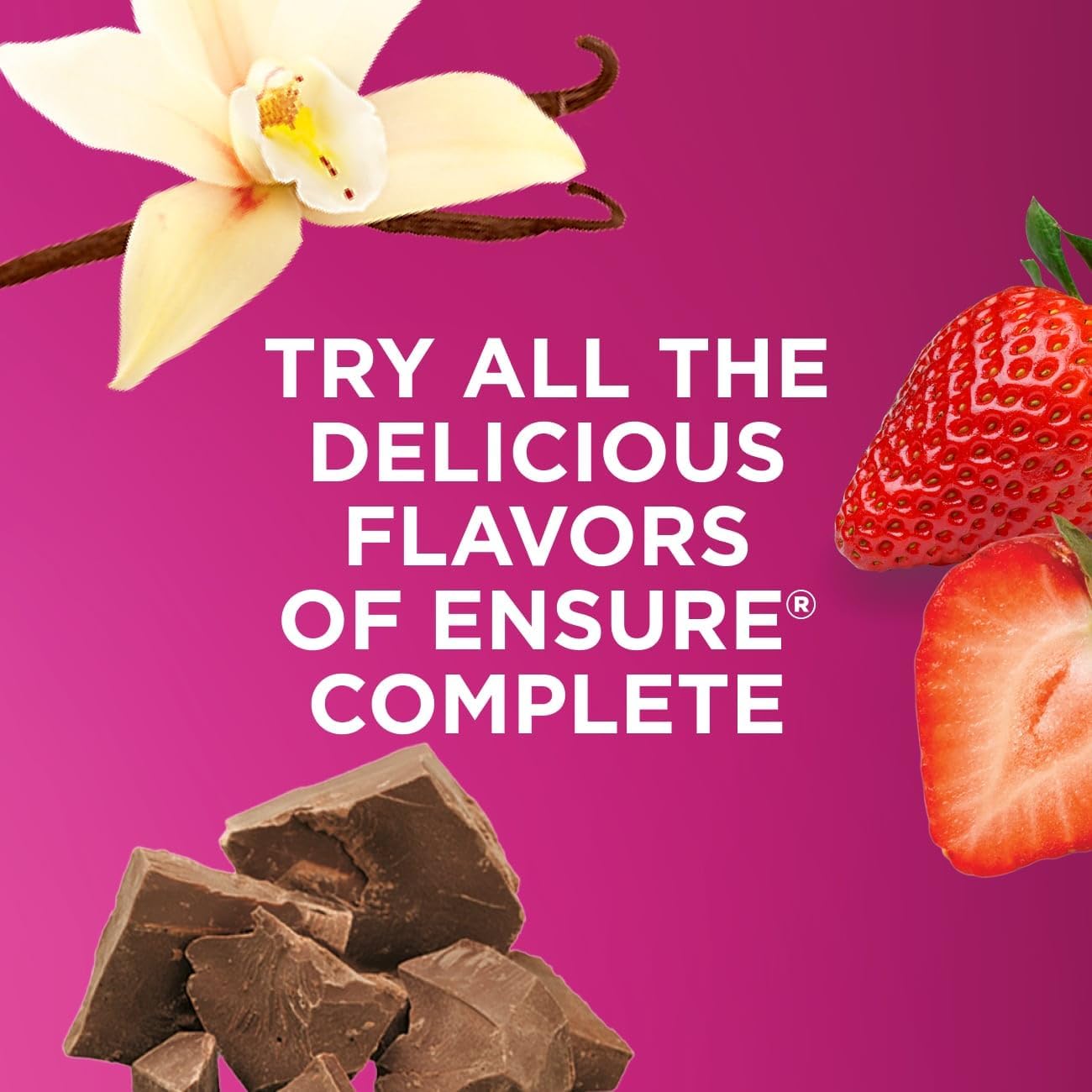 Ensure COMPLETE Chocolate Nutrition Shake, Balanced Meal Replacement, 24pk | These Meal-Replacement Shakes Provide Adults Complete, Balanced Nutrition with 25 Vitamins & Minerals, and 4g Fiber