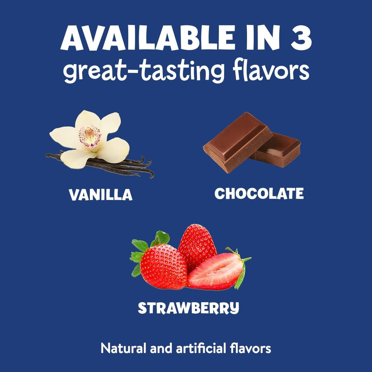 PediaSure Grow & Gain Shake Mix, 6g Protein, Vanilla, 14.1 oz Can, 3pk