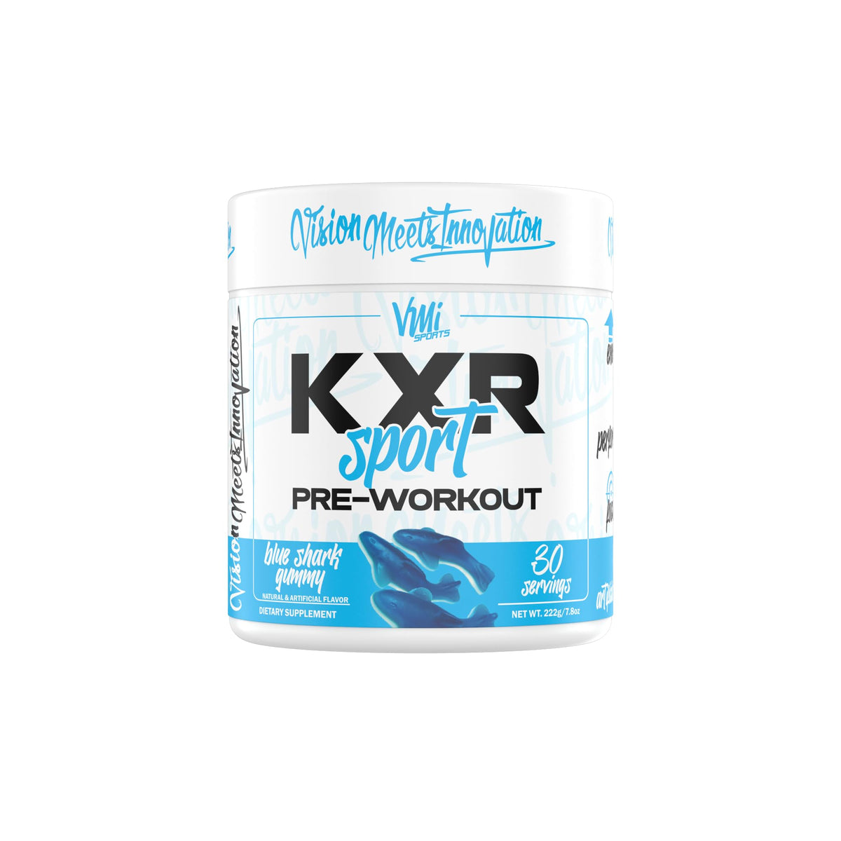 KXR High Stimulant Pre-Workout Energy Ready To Drink by VMI Sports | 400mg Caffeine, 6g Citrulline, 3.2g Beta-Alanine | Delicious – Convenient – Powerful | 12.5 oz bottles (12 bottles, Sour Candy)