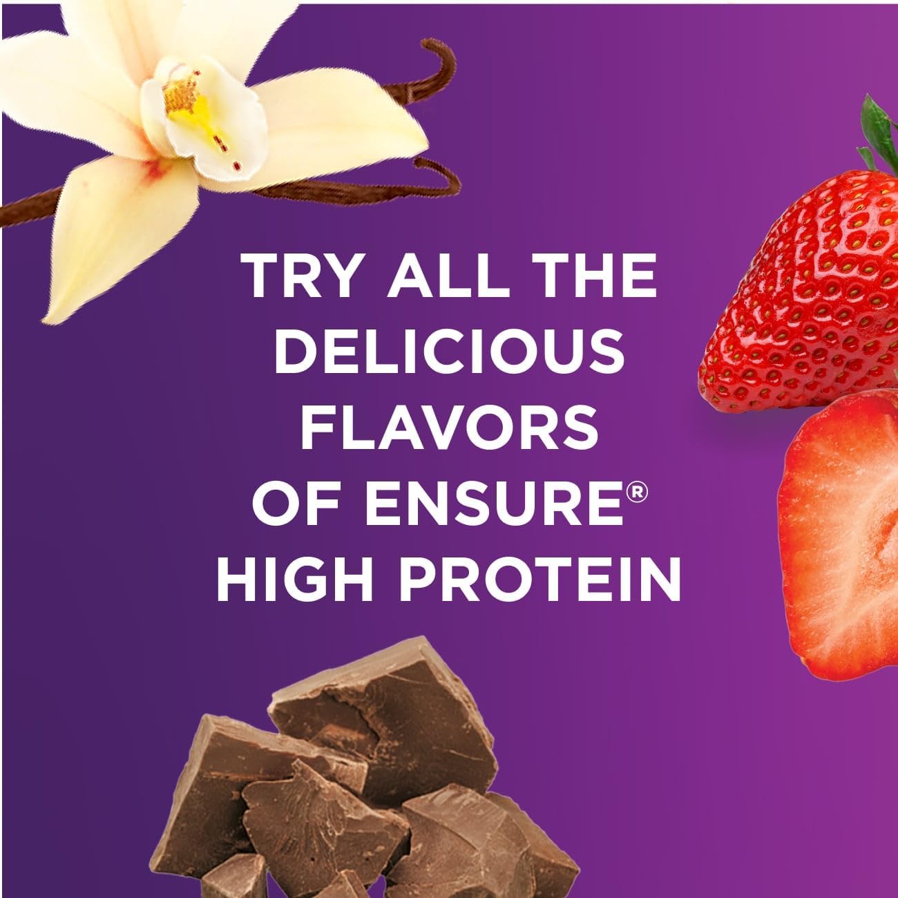 Ensure High Protein Strawberry Nutrition Shake, Ready to Drink, 16g Protein and 27 Vitamins and Minerals, 8 fl oz, 24 Pack