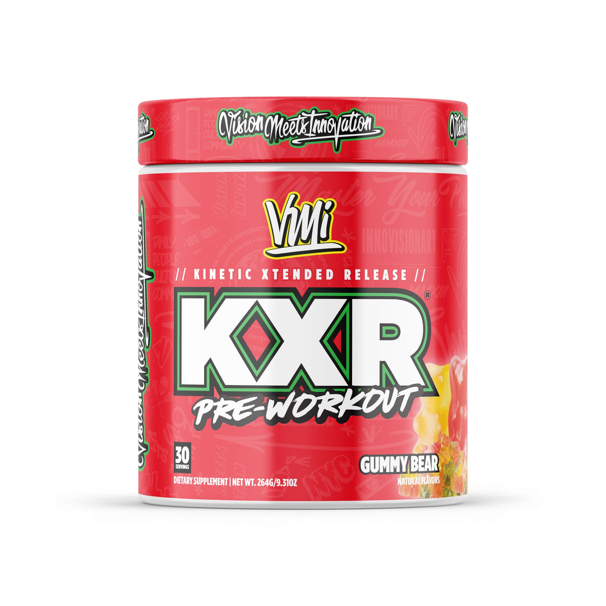 VMI Sports KXR High Stimulant Pre-Workout Energy Ready to Drink 400mg Caffeine, 6g Citrulline, 3.2g Beta-Alanine | Delicious – Convenient – Powerful | 12.5 oz Bottles (Miami Vice, 12 Bottles)