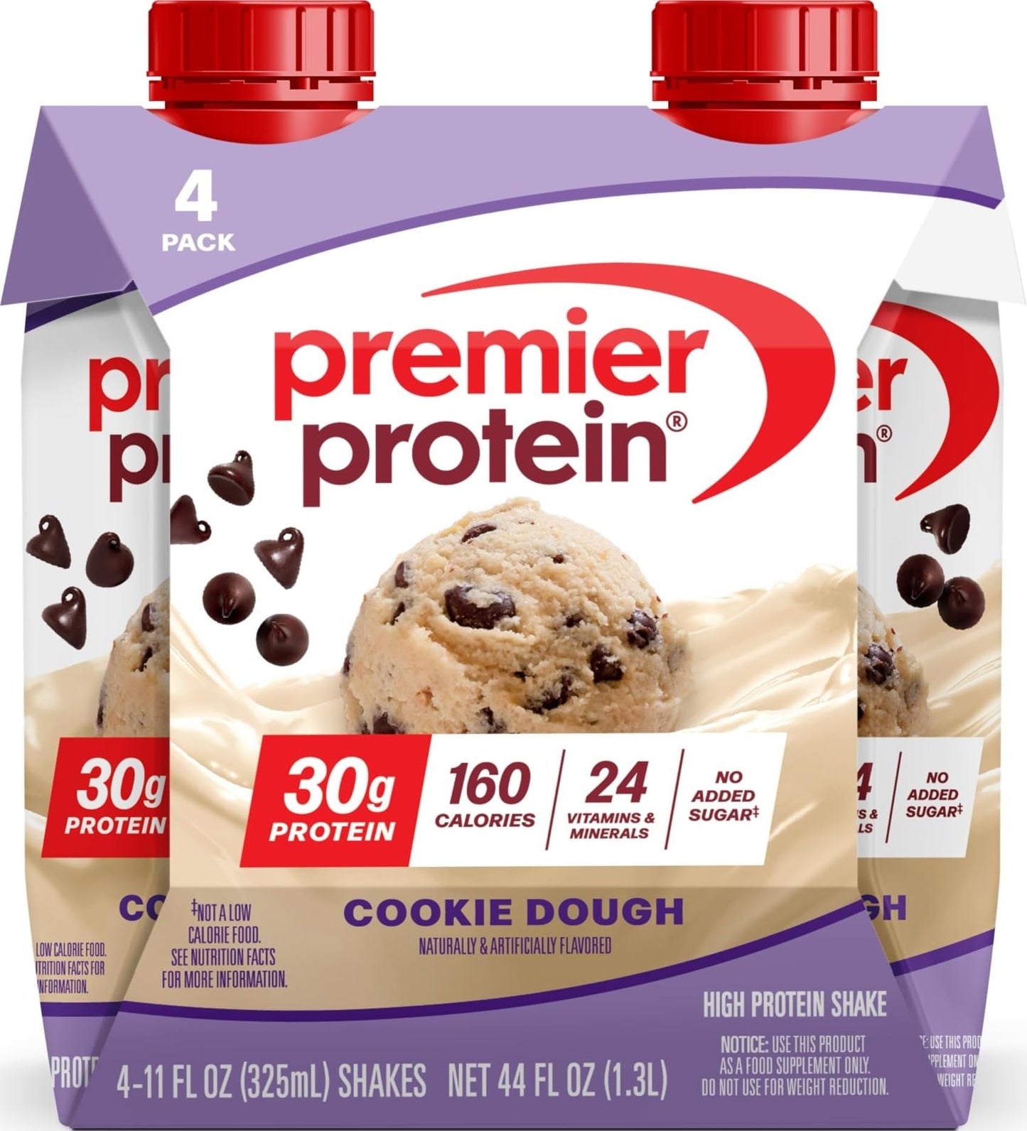 Premier Protein 30g High Protein Shake, Vanilla, 12 Pack | 160 Calories, 24 Vitamins & Minerals, No Added Sugar, Supports Muscle Health, Gluten-Free, 11 oz