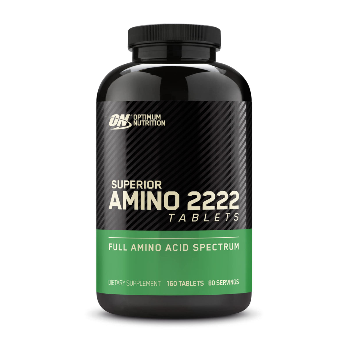 Optimum Nutrition Superior Amino 2222 Tablets, Complete EAAs, 320 Ct