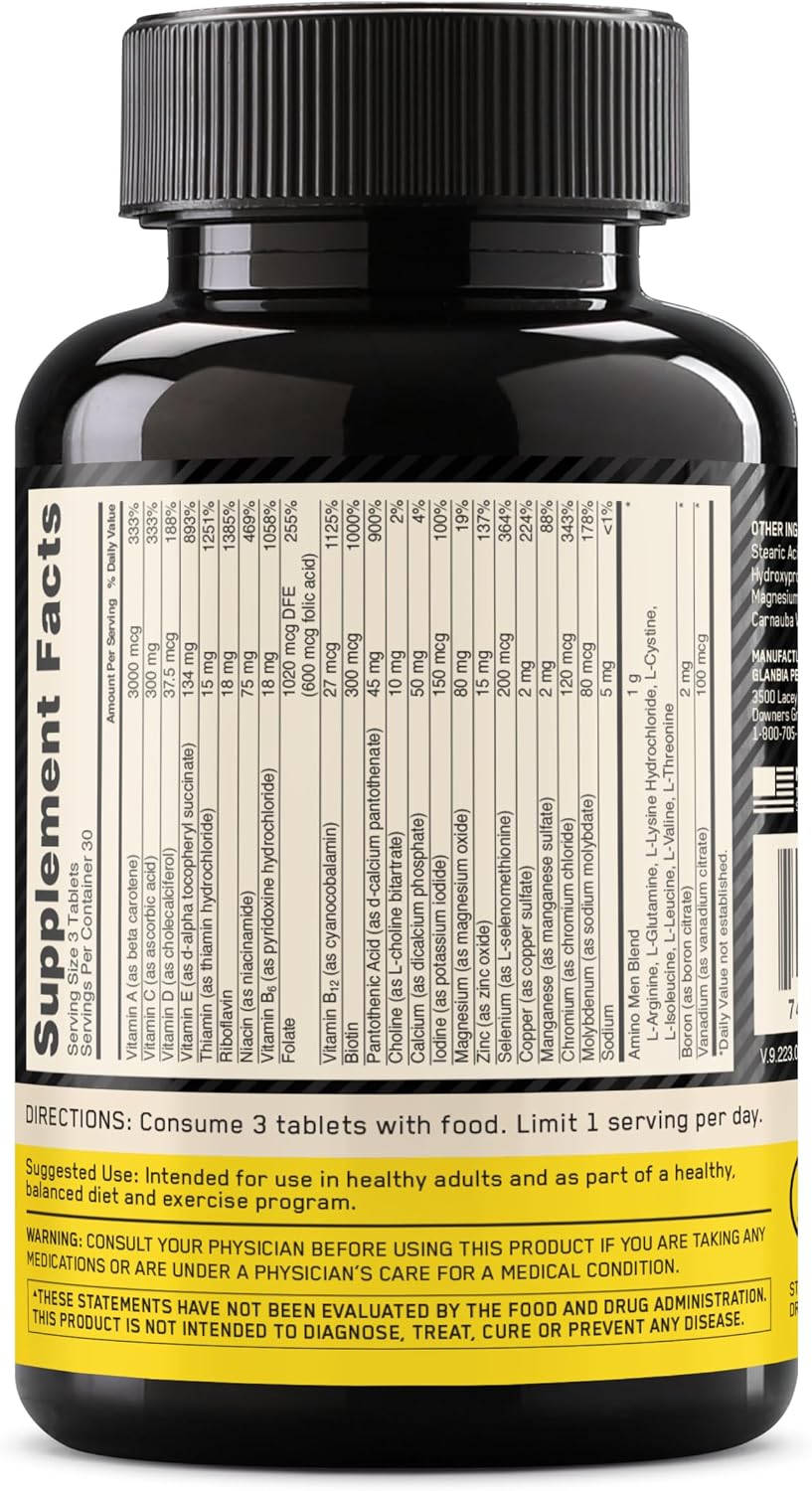 Optimum Nutrition Opti-Men Daily Multivitamin Supplement, 90 Ct