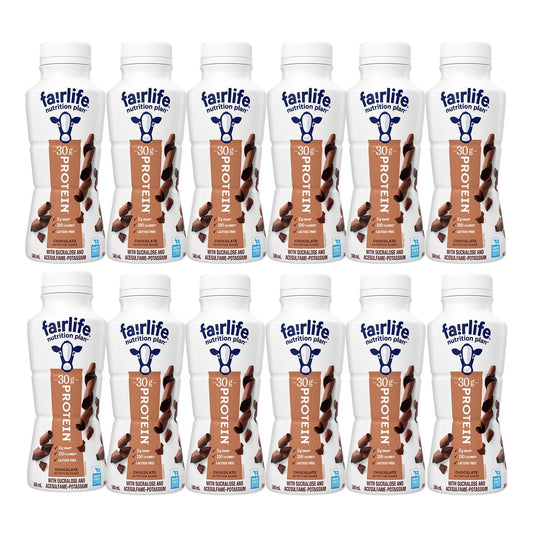 Fairlife Nutrition Plan High Protein Chocolate Shake, World Group Packing Solutions, 11.5 Fl Oz (Pack of 12)